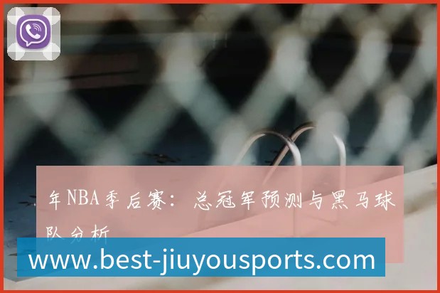 年NBA季后赛:总冠军预测与黑马球队分析